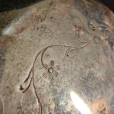 Vintage Burmese Silver Colored Bowl (BS-JS)
