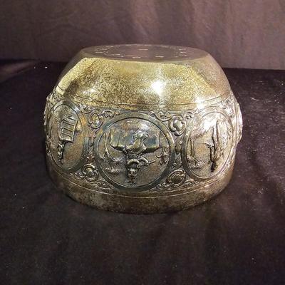Vintage Burmese Silver Colored Bowl (BS-JS)