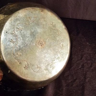 Vintage Burmese Silver Colored Bowl (BS-JS)