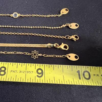 Delicate Gold Jewelry - Necklaces, Bracelets & More (B3-RG)