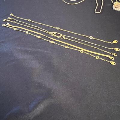 Delicate Gold Jewelry - Necklaces, Bracelets & More (B3-RG)