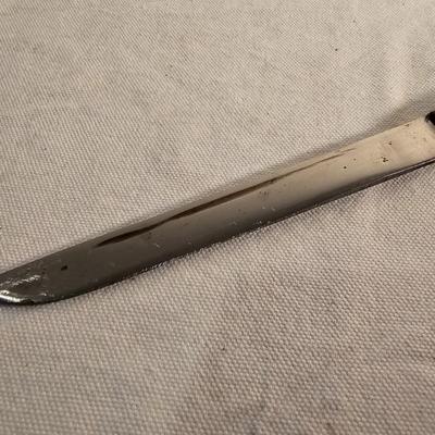 Vintage Brass & Wood Knife & Chopsticks Travel Set (BS-JS)