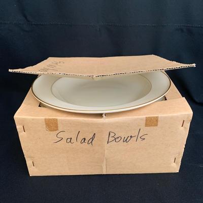 Mikasa Stanton Gold Five-piece Set and Salad Bowls (K-KW)