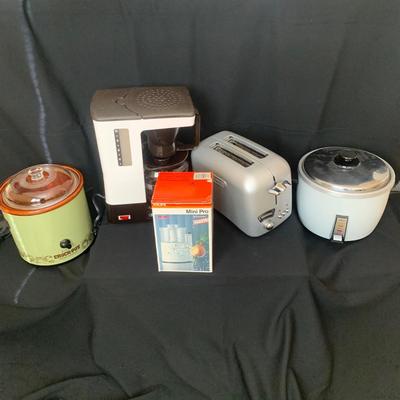 Delongi Toaster, Coffee Maker, Rice Cooker, and More! (K-KW)