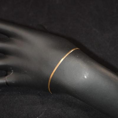 14k Gold Herringbone Bracelet 8â€, 0.6g