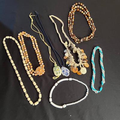 Huge Assortment of Beaded Necklaces, Bracelets & Earrings Inc. Jewelry Sets (B3-RG)