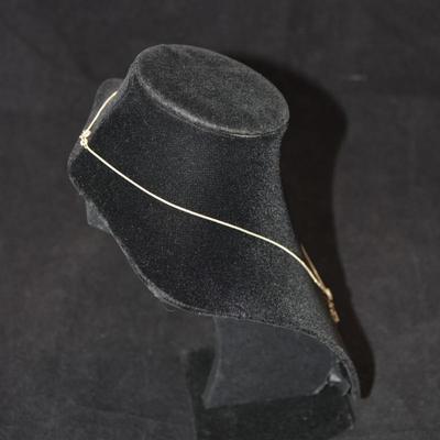 925 Sterling Silver Chain w/ 925 Cross Pendant, Jerusalem 18â€, 4.2g