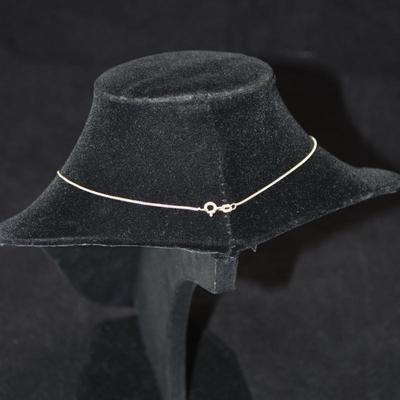 925 Sterling Silver Chain w/ 925 Cross Pendant, Jerusalem 18â€, 4.2g