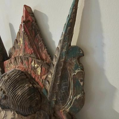 Vintage Carved Wooden Balinese Figure (BS-JS)