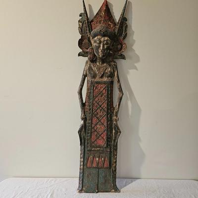 Vintage Carved Wooden Balinese Figure (BS-JS)