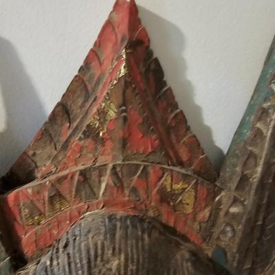 Vintage Carved Wooden Balinese Figure (BS-JS)