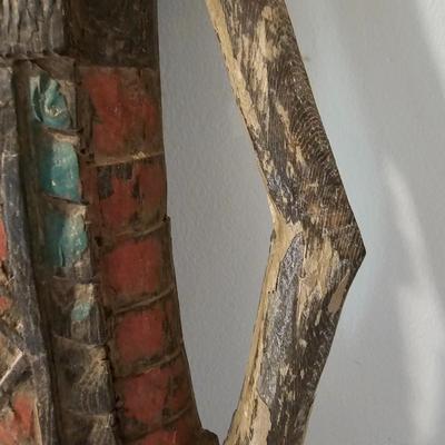 Vintage Carved Wooden Balinese Figure (BS-JS)