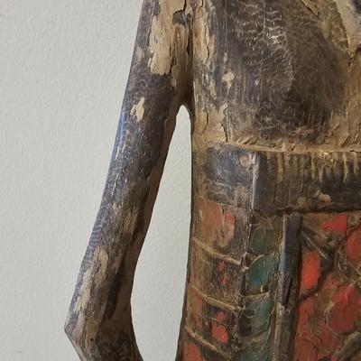 Vintage Carved Wooden Balinese Figure (BS-JS)