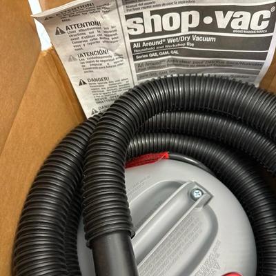 Lot 452, shop back 2 gallon, 3 hp in open box