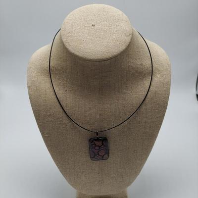 Statement Choker Necklaces w/ Wire Wrapped Pendants and more (B1-BBL)