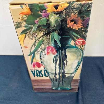 Lot 456, glass vase still in box