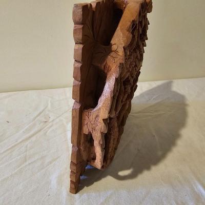 Balinese Wood Relief Forest Carving (BS-JS)