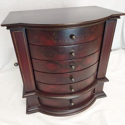 Bombay Furniture Co Large Wooden Jewelry Box (FL-BBL)