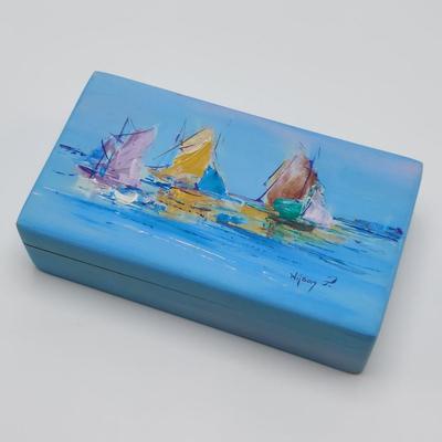 Ceramic Jewelry and Trinket Boxes by Tiffany & Co., Hummel, Lenox and more (FL-BBL)