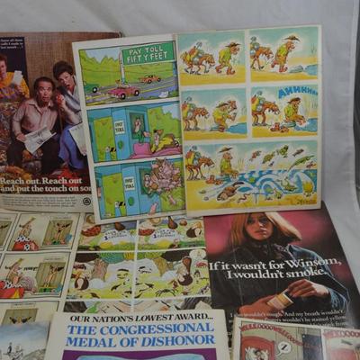 Lot of 10 Vintage 1980 MAD Magazines, Almost Complete Year