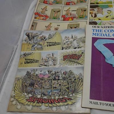 Lot of 10 Vintage 1980 MAD Magazines, Almost Complete Year