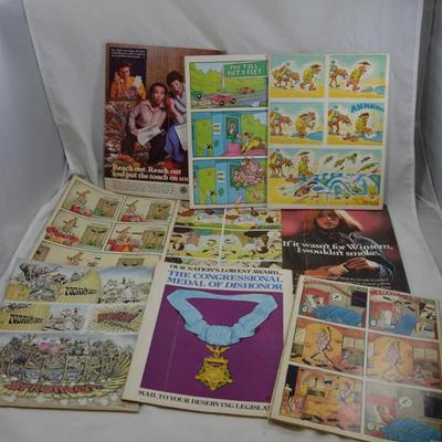 Lot of 10 Vintage 1980 MAD Magazines, Almost Complete Year