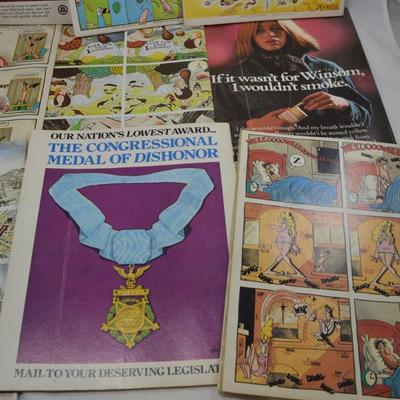 Lot of 10 Vintage 1980 MAD Magazines, Almost Complete Year