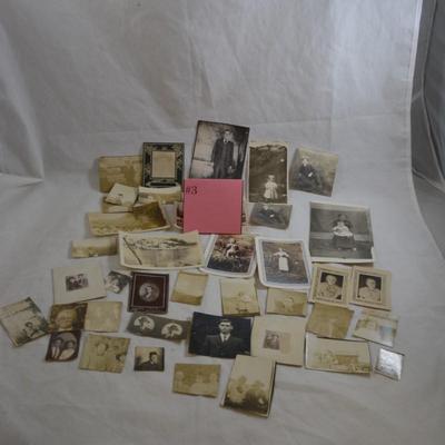 Lot of Antique/Vintage Photographs