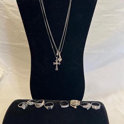 925 Necklaces & Rings (B3-RG)