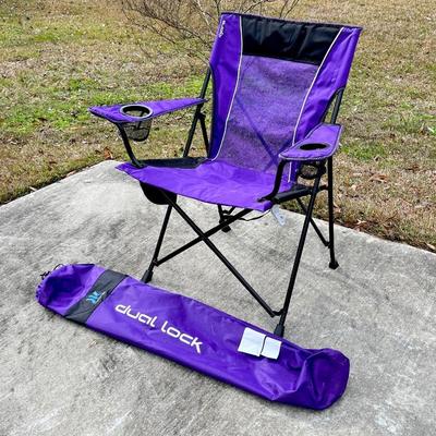 KIJARO Dual Lock Folding Chair EstateSales