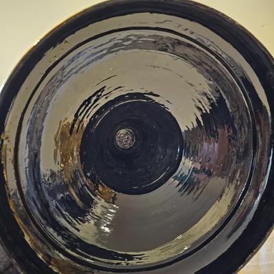 Vintage Gold Lacquer Offering Vessel & Picnic Basket (BS-JS)