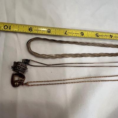 Sterling Silver Prayer Box Pendant & More (B3-RG)