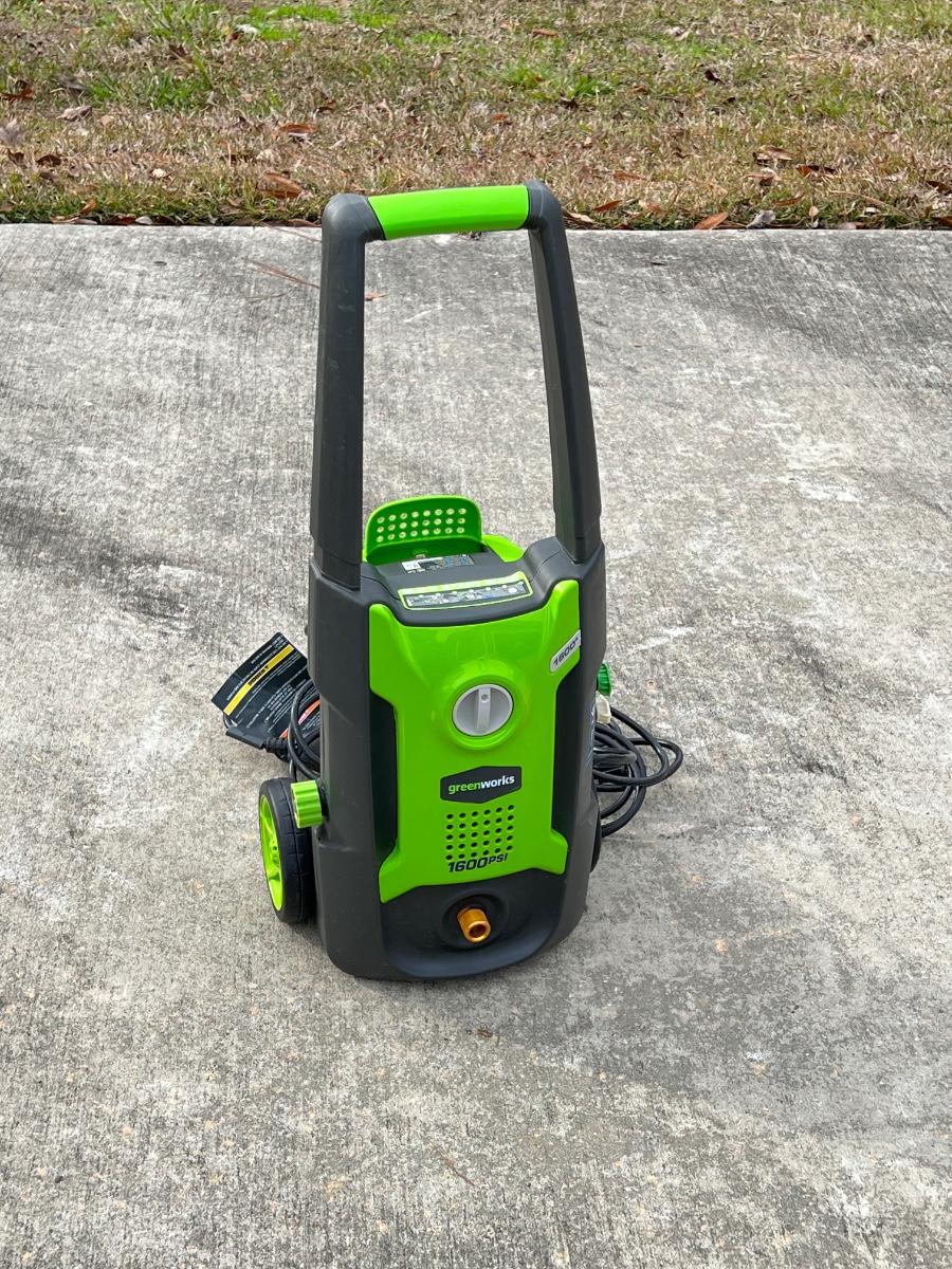 GREENWORKS 1600PSI Electric Pressure Washer