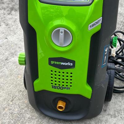 GREENWORKS ~ 1600PSI Electric Pressure Washer