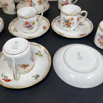 Japanese and English fine bone china sets