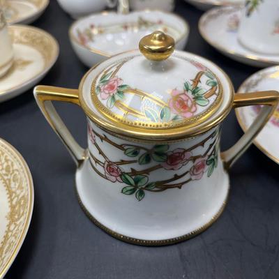 Japanese and English fine bone china sets