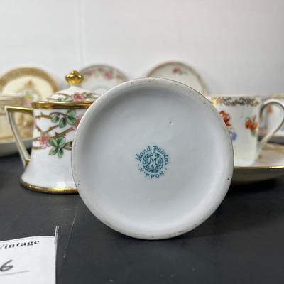 Japanese and English fine bone china sets