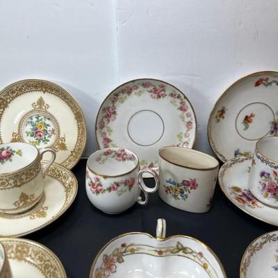 Japanese and English fine bone china sets