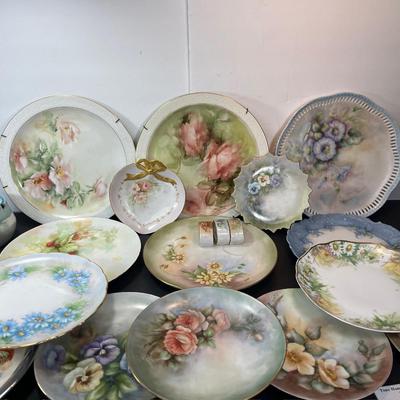 Hand Painted china plates