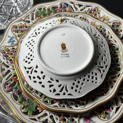 Fine China handpainted antiques
