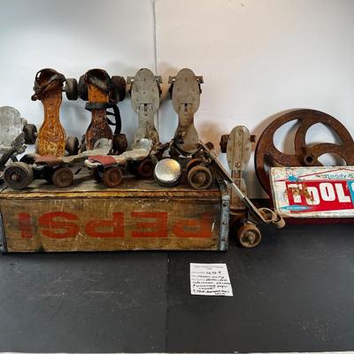 Rustic Roller Skates