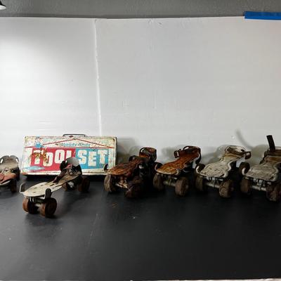 Rustic Roller Skates