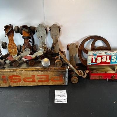Rustic Roller Skates