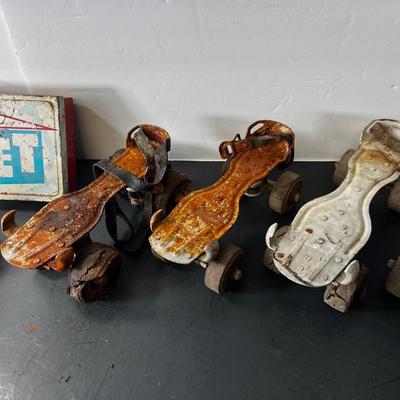 Rustic Roller Skates