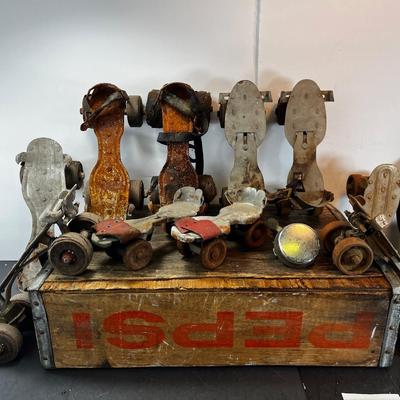 Rustic Roller Skates