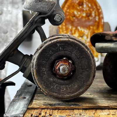 Rustic Roller Skates