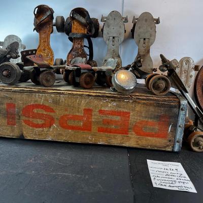 Rustic Roller Skates