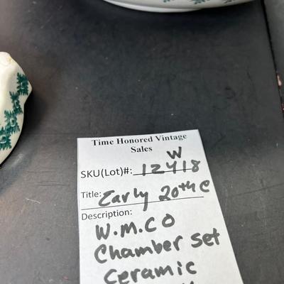 WMCO Chamber pot set