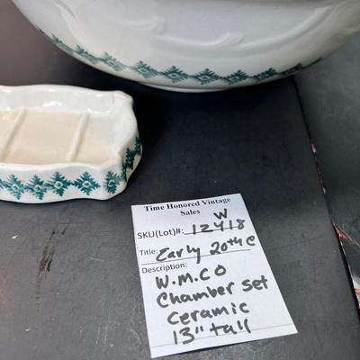 WMCO Chamber pot set