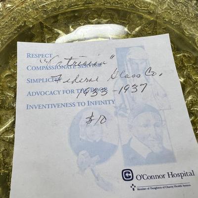 Yellow Depression Glass